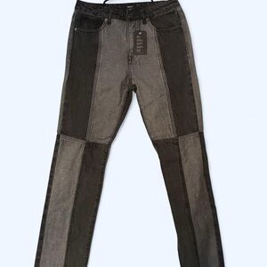 Forever 21 Men's Two-Tone Skinny Jeans